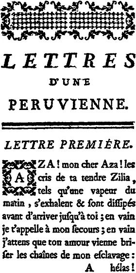 Illustration de Lettres d’une Péruvienne